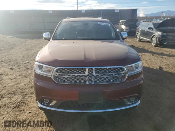 2019 Dodge Durango Citadel with VIN 1C4SDJET1KC549522, listed as a Copart auction lot 85815184 with 73,649 mi miles and Salvage Title. Bid and sale history available at DreamBid. Image 5.