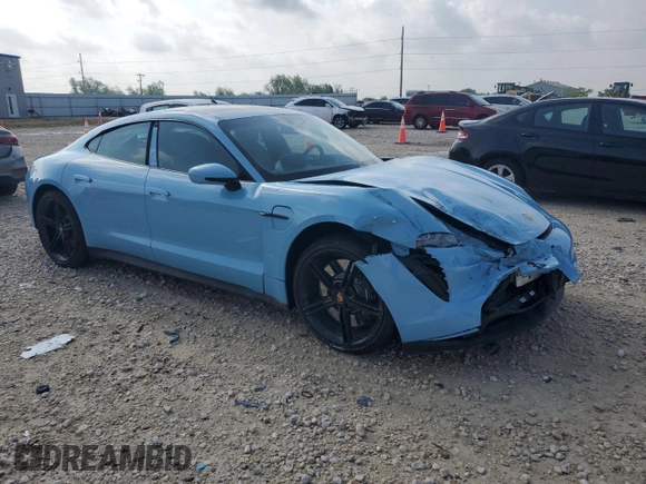 2021 Porsche Taycan 4S z VIN WP0AB2Y1XMSA42812, wystawiony jako Copart lot #55117335 z przebiegiem 31 105 mil mil oraz Szkoda całkowita • Salvage title. Historia ofert i sprzedaży dostępna na DreamBid. Obrazek 4.