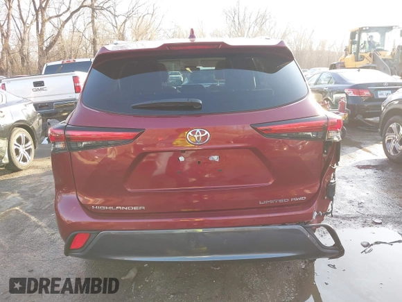 2020 Toyota Highlander Limited z VIN 5TDDZRBH9LS016519, wystawiony jako IAAI lot #41116173 z przebiegiem 45 358 mil mil oraz . Historia ofert i sprzedaży dostępna na DreamBid. Obrazek 17.