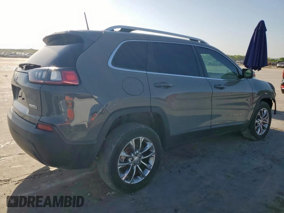 2020 Jeep Cherokee Latitude Plus with VIN 1C4PJLLB3LD577645, listed as a Copart auction lot 52131195 with 38,340 mi miles and Salvage Title. Bid and sale history available at carsss.com. Image 3.