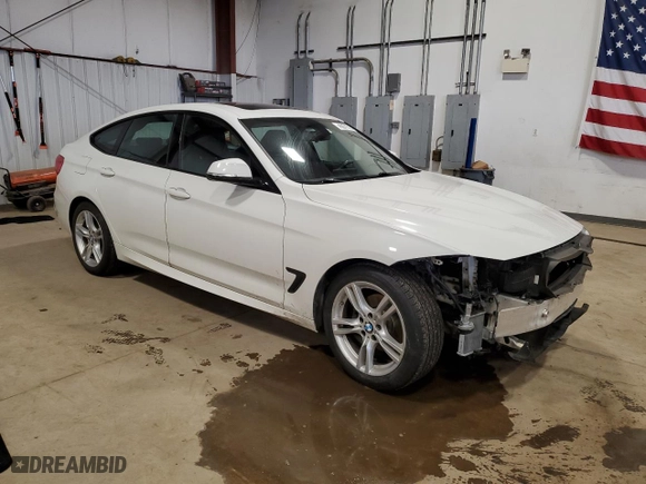 2016 BMW 3 Series Gran Turismo 328i xDrive with VIN WBA8Z5C58GG500922, listed as a Copart auction lot 45671515 with NaN miles and Salvage Title. Bid and sale history available at carsss.com. Image 4.