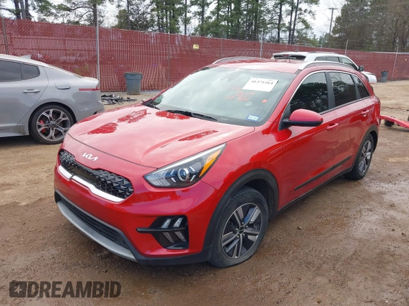 2022 Kia Niro LXS with VIN KNDCB3LC6N5524603, listed as a IAAI auction lot 41371264 with 104,130 mi miles. Bid and sale history available at carsss.com. Image 17.