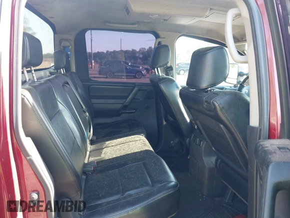 2008 Nissan Titan XE with VIN 1N6AA07D08N345373, listed as a IAAI auction lot 42035751 with 350,869 mi miles. Bid and sale history available at carsss.com. Image 8.