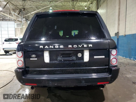2012 Land Rover Range Rover SC with VIN SALMF1E44CA375043, listed as a Copart auction lot 84975824 with Not provided miles and Clean title. Bid and sale history available at DreamBid. Image 6.