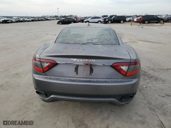 2015 Maserati GranTurismo Sport with VIN ZAM45VLA7F0141088, listed as a Copart auction lot 42496054 with 35,451 mi miles. Bid and sale history available at carsss.com. Image 6.