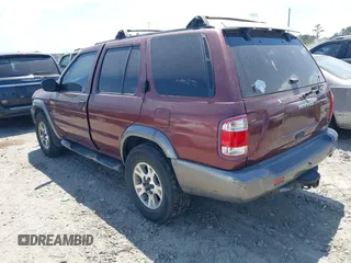 2001 Nissan Pathfinder SE z VIN JN8DR09Y21W584419, wystawiony jako IAAI lot #42133287 z przebiegiem 270 751 mil mil oraz . Historia ofert i sprzedaży dostępna na DreamBid. Obrazek 3.