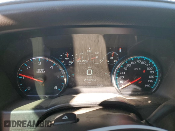 2017 GMC Sierra 1500 Denali with VIN 3GTU2PEJ3HG128374, listed as a Copart auction lot 47121155 with 214,373 mi miles and Salvage Title. Bid and sale history available at DreamBid. Image 9.