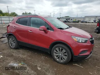 2017 Buick Encore Preferred with VIN KL4CJASB0HB006731, listed as a Copart auction lot 58355885 with 82,210 mi miles and Salvage title. Bid and sale history available at DreamBid. Image 4.