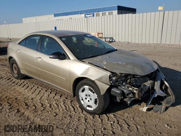 2007 Pontiac G6 1SV Value Leader with VIN 1G2ZF58B874104445, listed as a Copart auction lot 71168214 with 106,796 mi miles and Salvage Title. Bid and sale history available at carsss.com. Image 4.