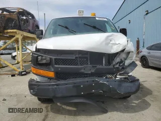 2013 Chevrolet Express Cargo with VIN 1GCZGTCA7D1177735, listed as a Copart auction lot 48693815 with 101,380 mi miles and Salvage title. Bid and sale history available at DreamBid. Image 5.
