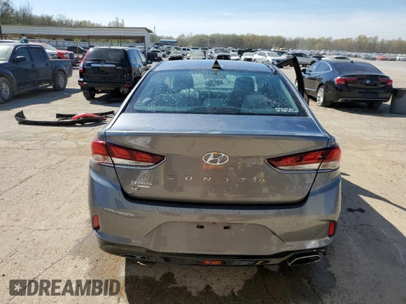 2018 Hyundai Sonata SE with VIN 5NPE24AF2JH631783, listed as a Copart auction lot 50821925 with 84,714 mi miles and Salvage Title. Bid and sale history available at DreamBid. Image 6.