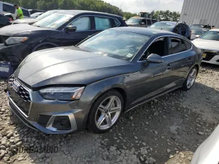 2021 Audi A5 Sportback S line Premium Plus with VIN WAUFACF51MA043108, listed as a Copart auction lot 66177293 with 30,270 mi miles. Bid and sale history available at carsss.com. Image 1.