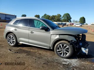 2023 Audi Q5 S line Premium Plus with VIN WA1EAAFY9P2007852, listed as a Copart auction lot 81371584 with 0 mi miles and Salvage Title. Bid and sale history available at carsss.com. Image 4.