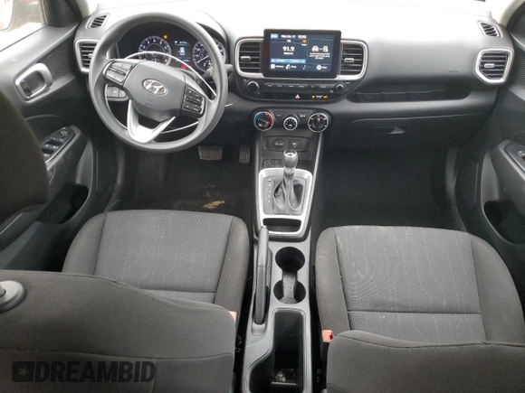 2021 Hyundai Venue SE with VIN KMHRB8A39MU066548, listed as a Copart auction lot 49152605 with 64,568 mi miles and Salvage Title. Bid and sale history available at DreamBid. Image 8.