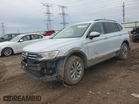 2018 Volkswagen Tiguan SEL z VIN 3VV3B7AX2JM001338, wystawiony jako Copart lot #51742105 z przebiegiem 71 555 mil mil oraz Szkoda całkowita • Salvage title. Historia ofert i sprzedaży dostępna na DreamBid. Obrazek 1.