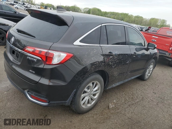 2016 Acura RDX Tech Pkg with VIN 5J8TB4H52GL028133, listed as a Copart auction lot 49358204 with 91,890 mi miles and Clean Title. Bid and sale history available at carsss.com. Image 3.