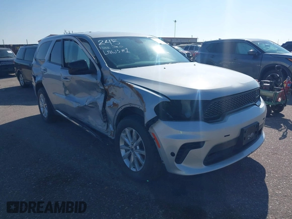 2023 Dodge Durango Pursuit with VIN 1C4SDJFT1PC615623, listed as a IAAI auction lot 42460634 with 1,737 mi miles and . Bid and sale history available at DreamBid. Image 1.