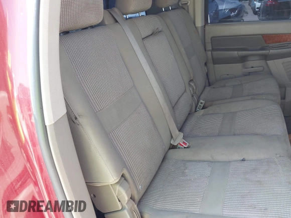 2006 Dodge 1500 SLT with VIN 3D7KR19D26G206859, listed as a IAAI auction lot 41983903 with 268,199 mi miles and . Bid and sale history available at DreamBid. Image 8.