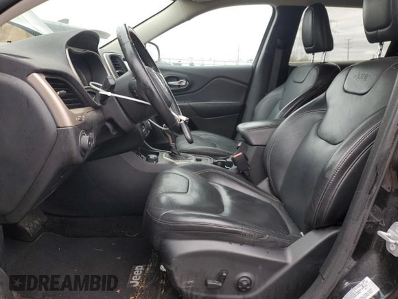 2015 Jeep Cherokee Limited with VIN 1C4PJMDSXFW759064, listed as a Copart auction lot 53570035 with 153,747 mi miles and Salvage Title. Bid and sale history available at DreamBid. Image 7.