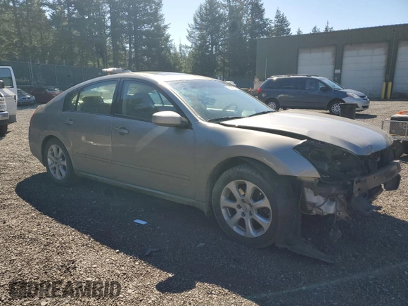 2007 Nissan Maxima 3.5 SL with VIN 1N4BA41E17C840195, listed as a Copart auction lot 53536955 with 131,217 mi miles and Salvage Title. Bid and sale history available at carsss.com. Image 4.