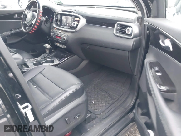 2019 Kia Sorento EX with VIN 5XYPHDA57KG452677, listed as a IAAI auction lot 41362615 with 100,580 mi miles and . Bid and sale history available at DreamBid. Image 5.