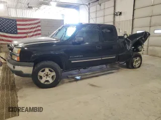 2003 Chevrolet Silverado 1500 LT with VIN 2GCEK19TX31388480, listed as a Copart auction lot 49710535 with 263,661 mi miles and Salvage Title. Bid and sale history available at carsss.com. Image 1.
