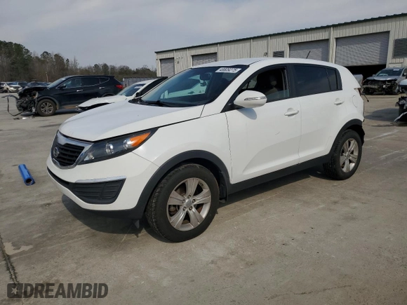 2012 Kia Sportage LX with VIN KNDPB3A21C7299357, listed as a Copart auction lot 48809275 with 149,279 mi miles and Clean Title. Bid and sale history available at carsss.com. Image 1.