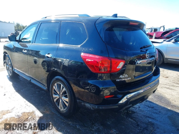 2019 Nissan Pathfinder S with VIN 5N1DR2MM2KC617509, listed as a IAAI auction lot 41320526 with 72,178 mi miles and . Bid and sale history available at DreamBid. Image 3.