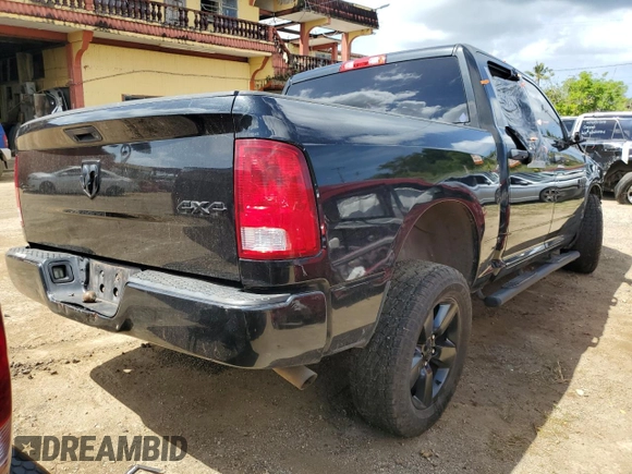 2016 Ram 1500 Tradesman with VIN 1C6RR7KG8GS124684, listed as a Copart auction lot 46573235 with Not provided miles and Salvage title. Bid and sale history available at DreamBid. Image 3.