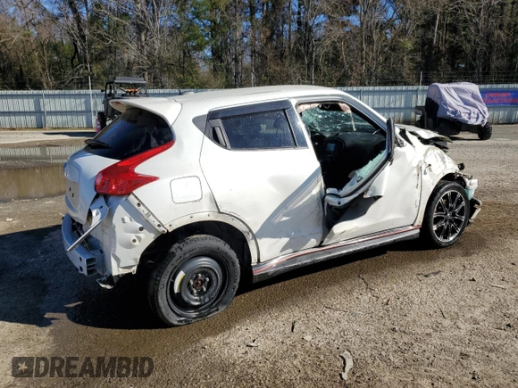 2014 Nissan Juke SL with VIN JN8AF5MV4ET364891, listed as a Copart auction lot 85777014 with Not Provided miles and Salvage Title. Bid and sale history available at DreamBid. Image 3.