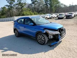 2023 Nissan Kicks SV with VIN 3N1CP5CV9PL547426, listed as a Copart auction lot 46788985 with 43,338 mi miles and Salvage Title. Bid and sale history available at carsss.com. Image 12.