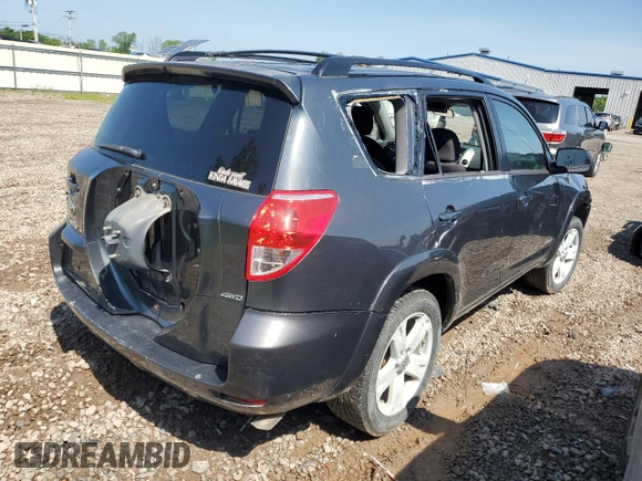 2006 Toyota RAV4 Sport with VIN JTMBD32VX65014734, listed as a Copart auction lot 61084515 with Not provided miles and Salvage title. Bid and sale history available at DreamBid. Image 3.