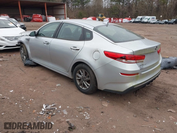 2019 Kia Optima LX z VIN 5XXGT4L34KG332883, wystawiony jako IAAI lot #41389571 z przebiegiem 54 280 mil mil oraz . Historia ofert i sprzedaży dostępna na DreamBid. Obrazek 3.