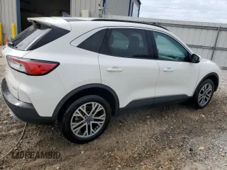 2021 Ford Escape SEL z VIN 1FMCU9H67MUA65291, wystawiony jako Copart lot #63403555 z przebiegiem 122 034 mil mil oraz Szkoda całkowita • Salvage title. Historia ofert i sprzedaży dostępna na DreamBid. Obrazek 3.