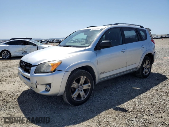 2010 Toyota RAV4 Sport with VIN 2T3WK4DV3AW004252, listed as a Copart auction lot 52110205 with 213,975 mi miles and Salvage Title. Bid and sale history available at carsss.com. Image 1.