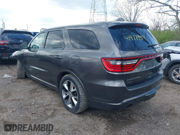 2014 Dodge Durango R/T с VIN 1C4SDJCT9EC581805, выставлен на аукционе IAAI как лот 41977434 с пробегом 158 447 миль миль и . История ставок и продаж доступна на DreamBid. Изображение 3.