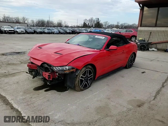 2019 Ford Mustang EcoBoost with VIN 1FATP8UHXK5171101, listed as a Copart auction lot 48926235 with 38,080 mi miles and Salvage Title. Bid and sale history available at carsss.com. Image 11.