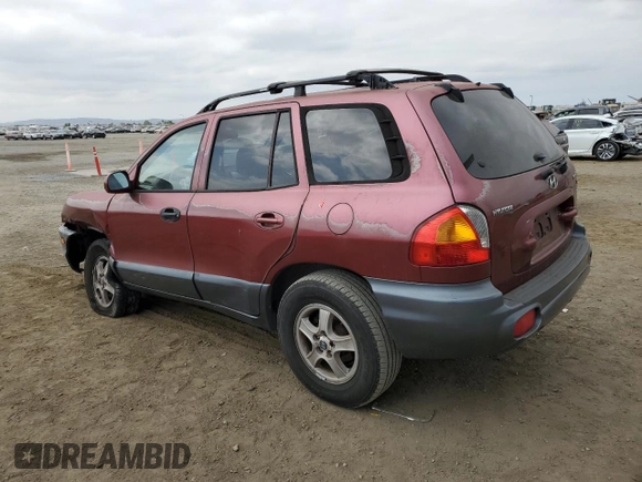 2004 Hyundai Santa Fe GLS with VIN KM8SC13D44U844329, listed as a Copart auction lot 72282944 with 209,430 mi miles and Salvage Title. Bid and sale history available at carsss.com. Image 2.