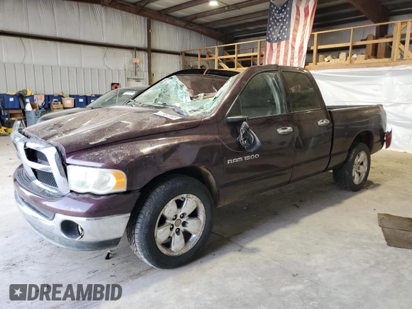 2004 Dodge 1500 SLT with VIN 1D7HA18N94S705188, listed as a Copart auction lot 49967065 with 263,022 mi miles and Salvage Title. Bid and sale history available at DreamBid. Image 1.