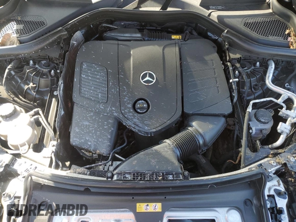 2024 Mercedes-Benz GLC with VIN W1NKJ4HB4RF091313, listed as a Copart auction lot 46849035 with 0 mi miles and Salvage Title. Bid and sale history available at carsss.com. Image 11.