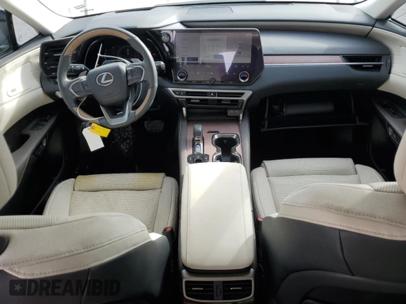 2023 Lexus RX with VIN 2T2BAMBA0PC020554, listed as a Copart auction lot 88875635 with 7,567 mi miles and Salvage Title. Bid and sale history available at carsss.com. Image 8.
