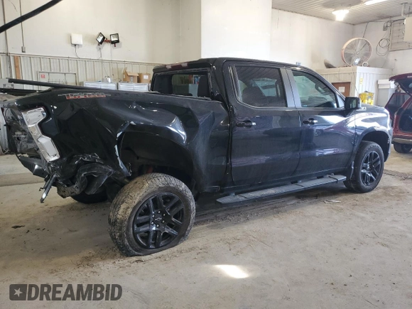 2023 Chevrolet Silverado 1500 LT Trail Boss with VIN 3GCUDFE82PG128916, listed as a Copart auction lot 48507705 with 46,206 mi miles and Salvage Title. Bid and sale history available at DreamBid. Image 3.