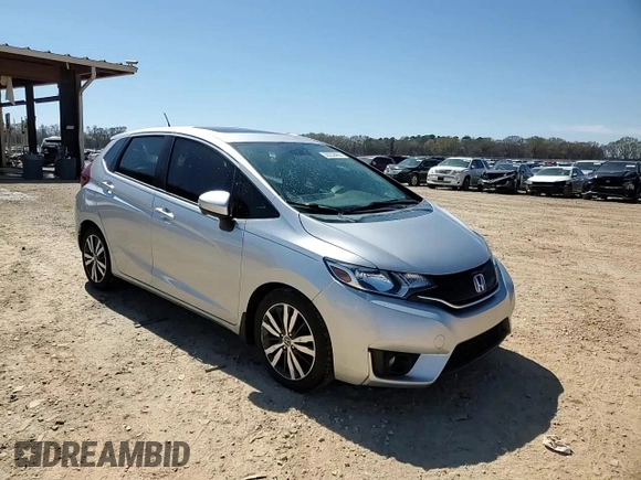 2015 Honda Fit EX-L with VIN 3HGGK5H87FM749384, listed as a Copart auction lot 50258455 with 73,079 mi miles and Salvage Title. Bid and sale history available at carsss.com. Image 13.