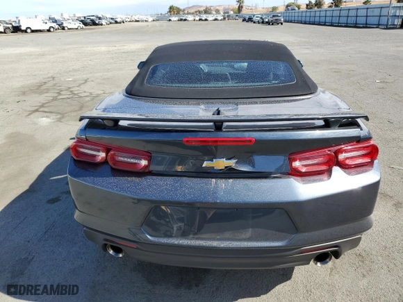 2023 Chevrolet Camaro 1LT with VIN 1G1FB3DS5P0131591, listed as a Copart auction lot 76425024 with 0 mi miles and Salvage Title. Bid and sale history available at carsss.com. Image 6.