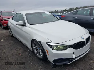 2018 BMW 4 Series 430i with VIN WBA4Z1C56JEC71346, listed as a IAAI auction lot 41466643 with 47,328 mi miles and . Bid and sale history available at carsss.com. Image 1.