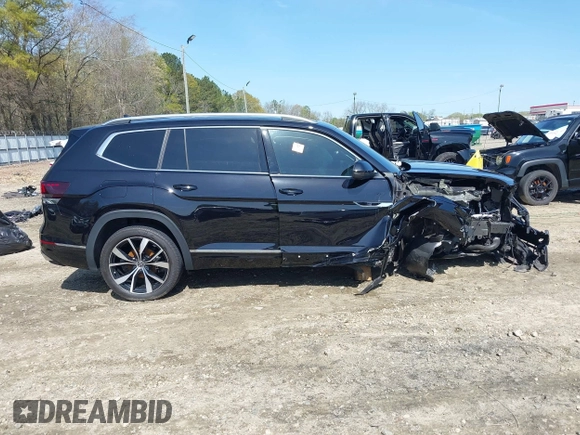 2024 Volkswagen Atlas SEL Premium R-Line z VIN 1V2FR2CAXRC524508, wystawiony jako IAAI lot #41922839 z przebiegiem 53 393 mil mil oraz . Historia ofert i sprzedaży dostępna na DreamBid. Obrazek 13.