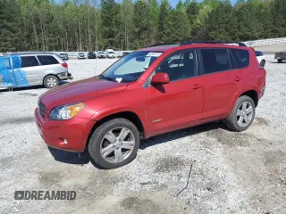 2007 Toyota RAV4 Sport with VIN JTMBD32V475111266, listed as a Copart auction lot 52292615 with 112,503 mi miles and Salvage Title. Bid and sale history available at carsss.com. Image 1.