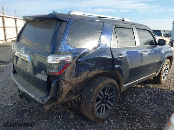 2020 Toyota 4Runner SR5 with VIN JTEBU5JR2L5830456, listed as a IAAI auction lot 41805595 with 52,525 mi miles. Bid and sale history available at carsss.com. Image 6.