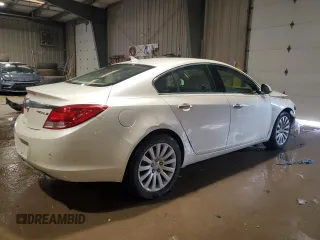 2013 Buick Regal Turbo Premium 2 with VIN 2G4GT5GV7D9123404, listed as a Copart auction lot 41871245 with 98,962 mi miles and Salvage title. Bid and sale history available at DreamBid. Image 3.