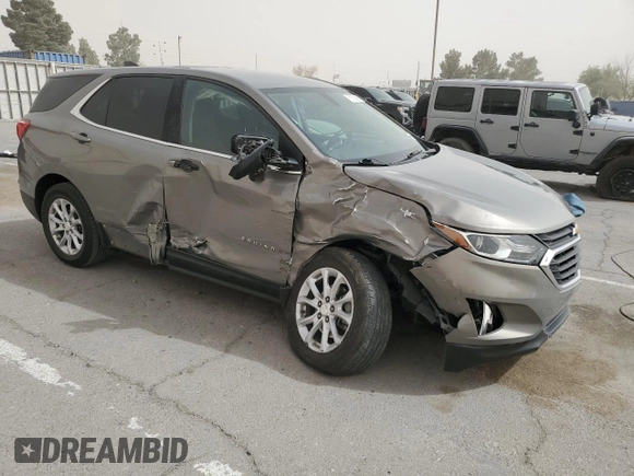 2019 Chevrolet Equinox LT with VIN 3GNAXUEV8KS586557, listed as a Copart auction lot 51529905 with 98,121 mi miles and Salvage Title. Bid and sale history available at DreamBid. Image 4.